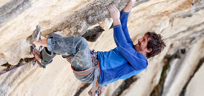 Free climbing